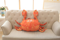 Soft Cute Simulation Plush Toy Giant Stuffed Crab Pillow Kids Pillow