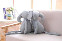 Cute Plush Elephant Doll Baby Soft Sleeping Pillow Stuffed Bunny