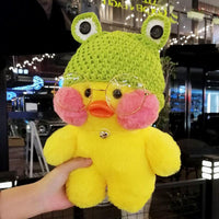 Cute Plush Dressed Up Duck Doll Cartoon Soft Duck Stuffed Animal Toy