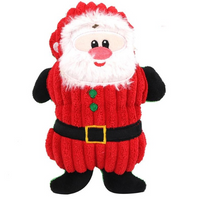 Christmas Pet Dog Toys Chew Squeaker Plush Cute Biting Rope Sound Toys
