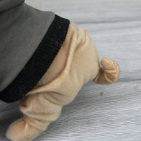 Realistic Cute Stuffed Dog Toy Plush Puppy Animal Pillow Gift for Kids Chihuahua