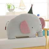 Soft Elephant Stuffed Toy Cute Cat Dinosaur Plush Pillow Kids Gifts