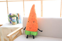 Plush Cute Carrot Pillow Soft Stuffed Flamingo Toy Girl Birthday Gifts