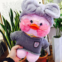 Cute Plush Dressed Up Duck Doll Cartoon Soft Duck Stuffed Animal Toy