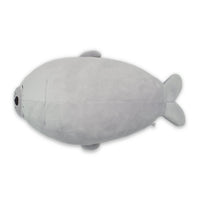 Cute Plush Seal Pillow Stuffed Cotton Grey Soft Animal Toy Gift For Friend Kid/Adult