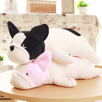 Cute Plush Stuffed Animal Pillow Soft Huggable Bulldog Doll Cushion Toys Gift for Baby Toddler, 50CM/19.5¡®¡¯