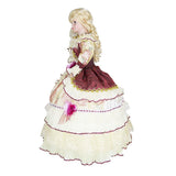 60CM Musical Rotating Dancing Princess Doll Clockwork Spring Music Box Dancer Brinquedos Gifts Red