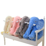 Elephants Toys For Kids & Adults Super Soft Cute Big Stuffed Elephant Plush Toys Blue