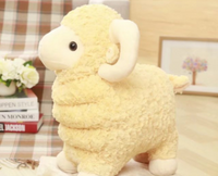 Plush Goat Toys Stuffed Animal Soft Doll for Children Baby Kids Gift