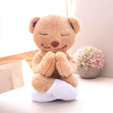 Soft Cartoon Changing Yoga Bear Doll Kids Gifts Stuffed Animal Toy