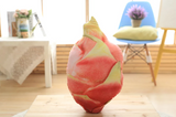 Simulation Plush Fruit Pillow Stuffed Apple Pitaya Kiwi Fruit Kids Toy
