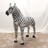 Big Size Soft Zebra Plush Toy Stuffed Animal Doll Home Decor Kid Gift