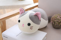 70cm Lying Cat Plush Toys Stuffed Cute Emoji Cat Doll