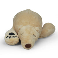 Soft Hugging Sleeping Polar Bear Plush Pet Pillow Stuffed Animal Cushion Toys 32inch