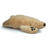 Soft Hugging Sleeping Polar Bear Plush Pet Pillow Stuffed Animal Cushion Toys 32inch