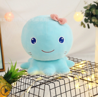 Soft Marine Organism  Plush Toys Cute Whale Stuffed Kids Dolls
