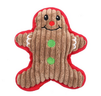 Christmas Pet Dog Toys Chew Squeaker Plush Cute Biting Rope Sound Toys