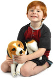 17 Inch Large Beagle Dog Stuffed Animal Plush Toy