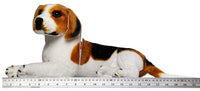 17 Inch Large Beagle Dog Stuffed Animal Plush Toy