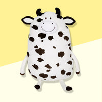 Lovely Cute Soft Stuffed Dairy Cattle Cushion Kids Favor Plush Pillow