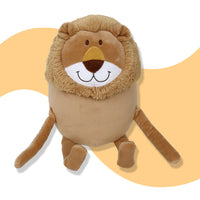 Soft Cute Plush Round Lion Pillow Stuffed Cartoon Animal Kids Gifts