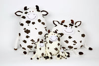 Lovely Cute Soft Stuffed Dairy Cattle Cushion Kids Favor Plush Pillow