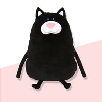 Soft Cure Stuffed Animal Pillow Cute Plush Cat Pillow Kids Cushion