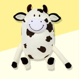 Lovely Cute Soft Stuffed Dairy Cattle Cushion Kids Favor Plush Pillow