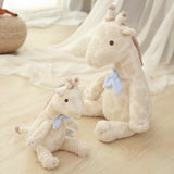 Light Color Soft Stuffed Giraffe Toy Kids Gifts Plush Animal Pillow