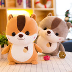 Large Soft Cute Cartoon Squirrel Plush Toy Stuffed Kids Animal Pillow