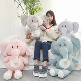 Soft Plush Elephant Toy Cute Stuffed Animal Pillow Kids Birthday Gift