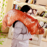 Simulation Stuffed Soft Trotter Toy Plush Pig Elbow Pillow Funny Toy