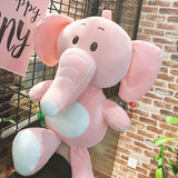 Soft Plush Elephant Toy Cute Stuffed Animal Pillow Kids Birthday Gift