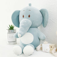 Soft Plush Elephant Toy Cute Stuffed Animal Pillow Kids Birthday Gift
