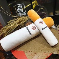 Soft Stuffed Cigarette Shape Toy Funny Gift for Boyfriend Cute Pillow