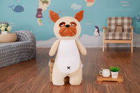 Super Soft Cute Cartoon Plush Dog Doll Stuffed Husky Toy Kids Gifts