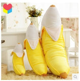Giant Stuffed Peeled Banana Soft Plush Fruit Toy Cute Pillow Kids Doll