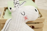 Nordic Style Bunny Unicorn Bear Pillow Cotton Animal Plush Toys