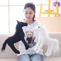Cute Animal Plush Toy Stuffed Soft Horse Zebra Pillow Birthday Gift
