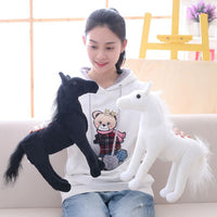 Cute Animal Plush Toy Stuffed Soft Horse Zebra Pillow Birthday Gift