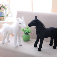 Cute Animal Plush Toy Stuffed Soft Horse Zebra Pillow Birthday Gift
