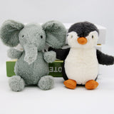 Cute Plush Elephant Penguin Doll Kids Lovely Stuffed Pig Duck Owl Toy