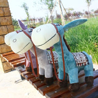 Cute Soft Lovely Stuffed Donkey Doll Cartoon Plush Animal Toy