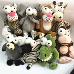 Big Eyes Soft Stuffed Forest Animal Toy Cute Plush Lion Elephant Toys