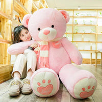 Cute Stuffed Cartoon Teddy Bear Toy Soft Plush Animal Pillow Baby Gift