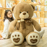 Cute Stuffed Cartoon Teddy Bear Toy Soft Plush Animal Pillow Baby Gift