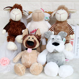 Cute Goat Plush Toys Stuffed Animals Dog Birthday Christmas