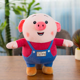 Super Cute Pink Pig Short Plush Doll Kids Girls Stuffed Animal Toy