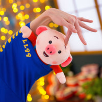 Super Cute Pink Pig Short Plush Doll Kids Girls Stuffed Animal Toy