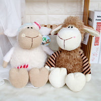 Cute Goat Plush Toys Stuffed Animals Dog Birthday Christmas